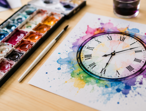 Cómo pintar tu propio reloj puede transformar la percepción del tiempo